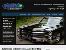 Tablet Screenshot of mdautofix.com